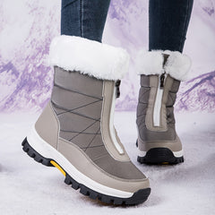 Winter Anti Slip Warm Boots For Women Thickened Snow Boots