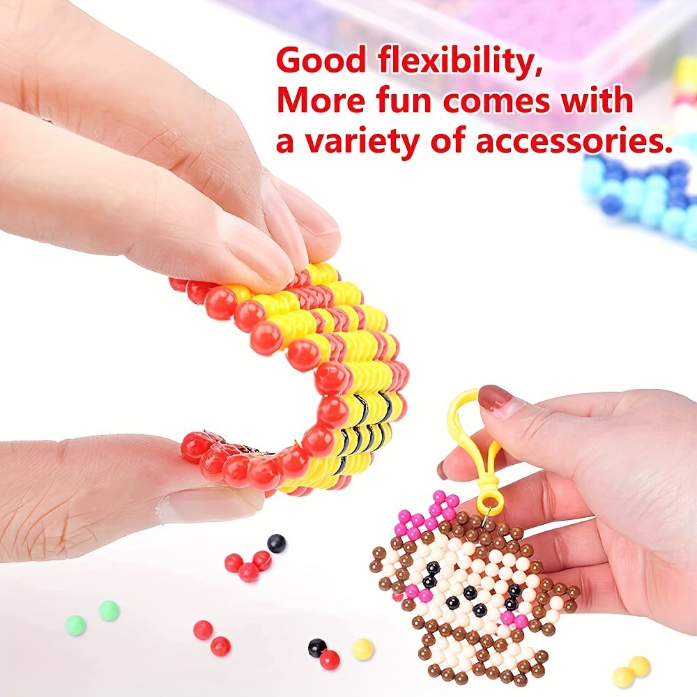 Water Fuse Beads Kit Toy Fusible Beads Set Crafts - Ideal For All Occasions
