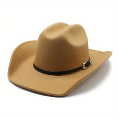 Classic Cowboy Hat Unisex Jazz Fedora Western Felt Hats