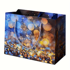 Happy Time Gift Bag Butterfly Bag Birthday Handbag Candy Paper Bag Storage Bag