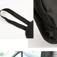 Minimalist Solid Storage Bag Lightweight Car Seat Bag Nylon Travel Accessories