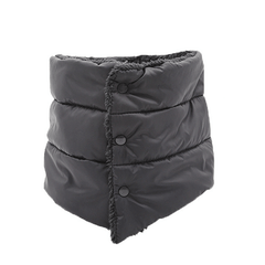 Winter Warm Fleece Scarf Button Down Cotton Protection Neck Gaiter