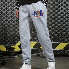 Men's Drawstring Sweatpants Loose Fit Joggers