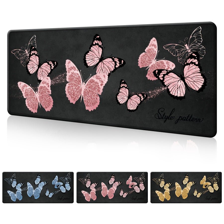 Large Mouse Pad 35.4" x 15.7" Non-Slip Rubber Base