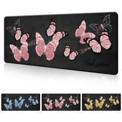 Large Mouse Pad 35.4" x 15.7" Non-Slip Rubber Base