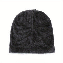 Winter Hat Scarf Gloves Set Men Women Thermal Knitted Beanie