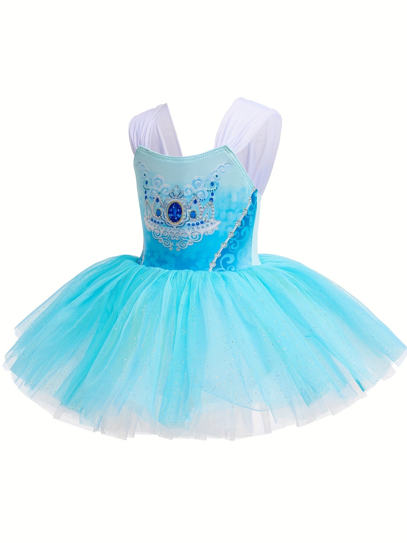 Cotton Princess Tutu Ballet Leotard Dress Girls Dance Dress