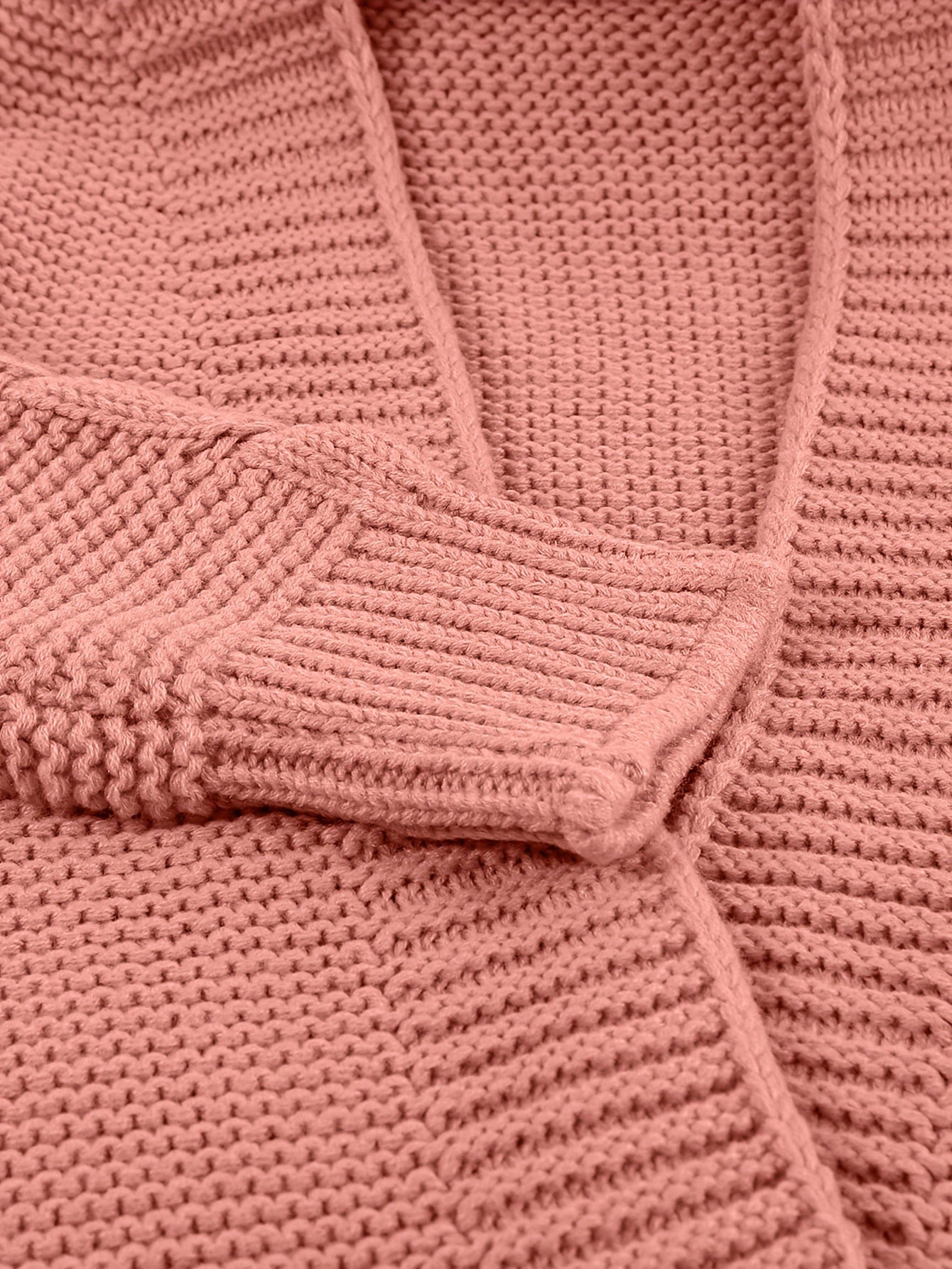 Cable Long Sleeve Cardigan