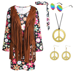 Halloween Disco 70s 80s Retro Costume Set