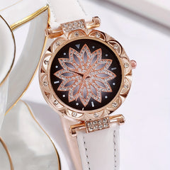 Kids Quartz Watch & Butterfly Necklace Set for Daily Life