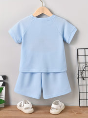 Boys T-shirt & Shorts Set, Summer Clothes for Kids