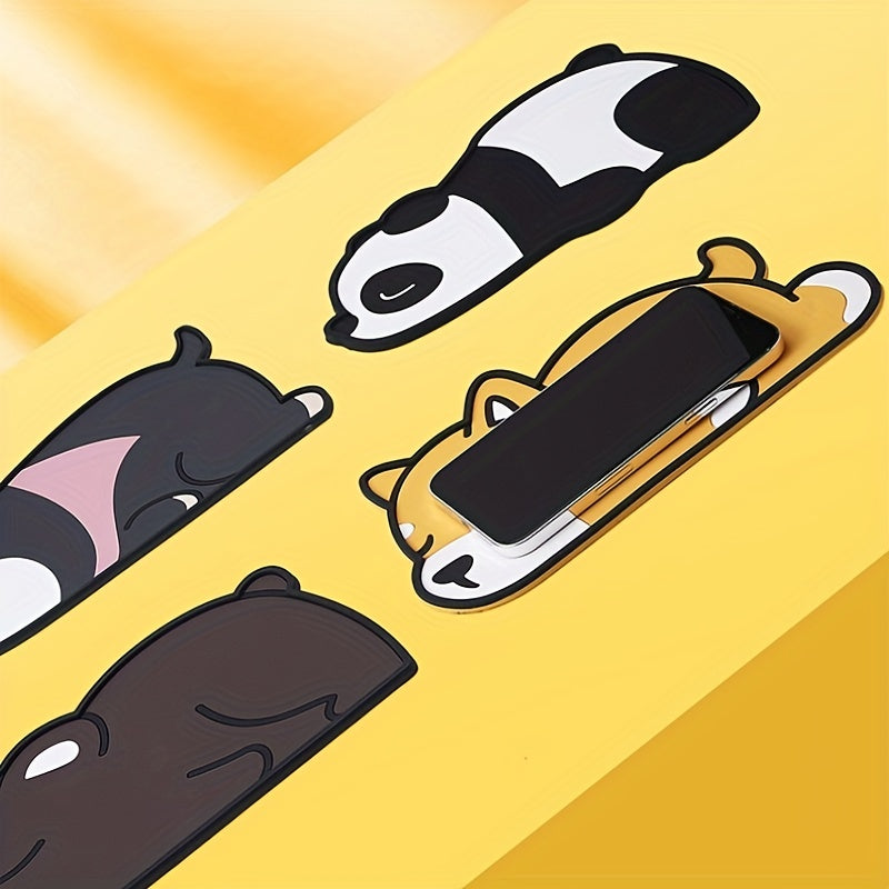 Cartoon Car Central Control Storage Mat Anti-slip Resistant Washable PVC