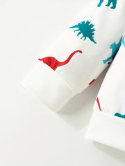 Boy's Dinosaur Outfit 2pcs Set for Spring Fall