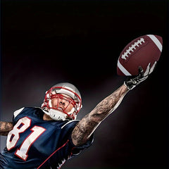 Size 3 6 9 PU Leather American Football Training Ball
