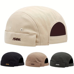 MWAH Docker Hat Embroidery Brimless Stylish Lightweight Beanie