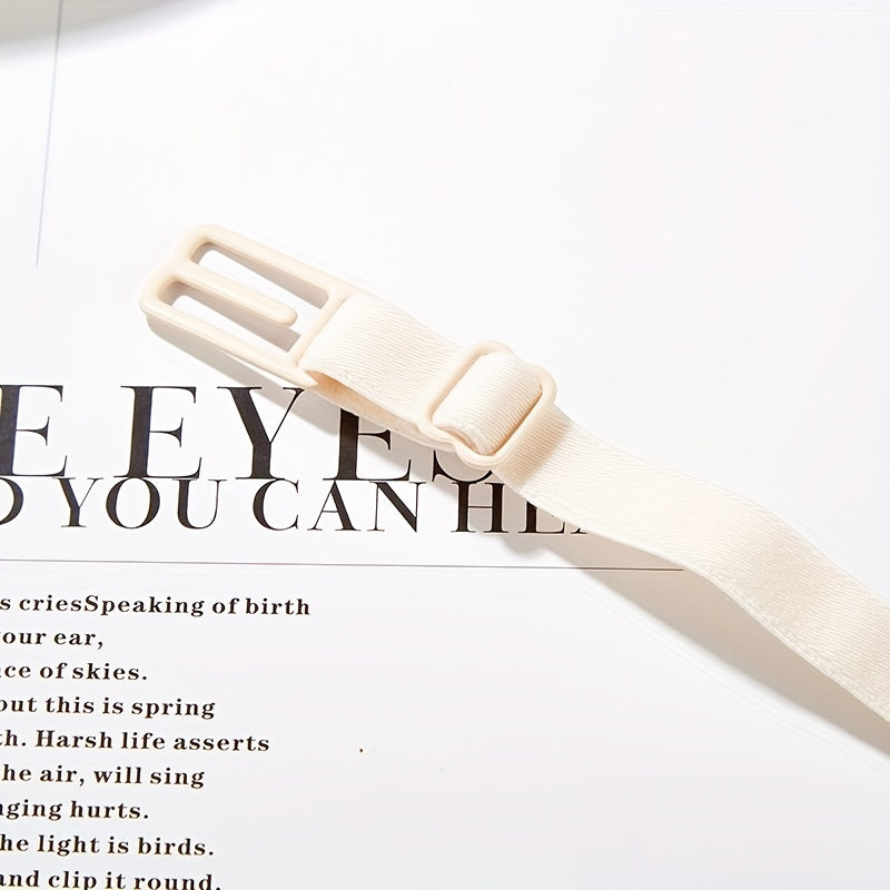 Invisible Bra Strap Clips Adjustable Non slip Elastic Shoulder Belt