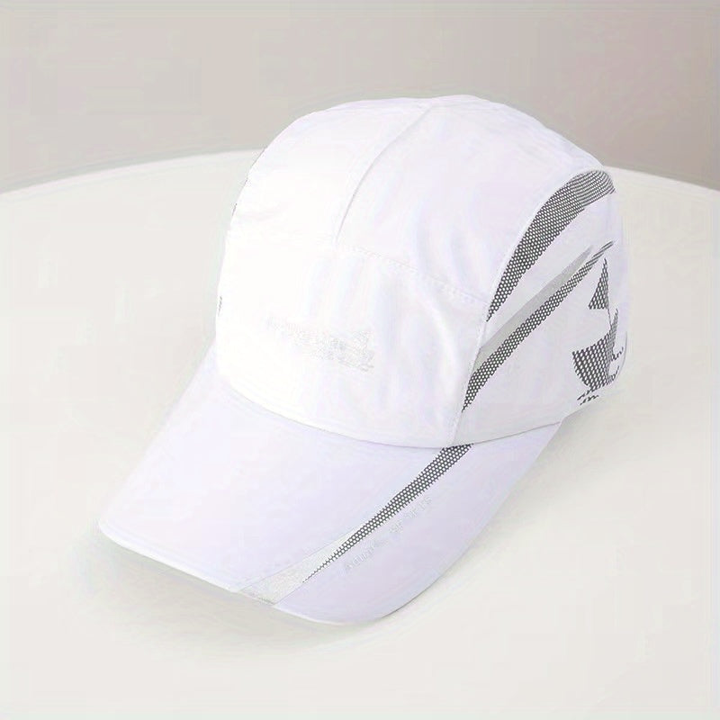 Men's Sports Cap Breathable Quick drying Cap Spring And Summer Women's Sunshade