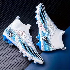 Men's Non Slip Soccer Cleat Spikes Comfy Outdoor Breathable Soccer Shoes