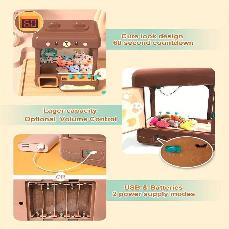 Mini Claw Machine For Kids As Christmas Halloween Gift