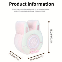 Cake Rabbit Plush Alarm Clock Sleep Lamp