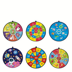 Large Dart Board With Sticky Balls Indoor Outdoor Fun Party Game Toys