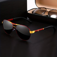Men's Mixed Pilot Sunglasses Polarized Eyewear