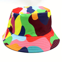 Camouflage Fisherman Hat Outdoor Sunshade Double sided