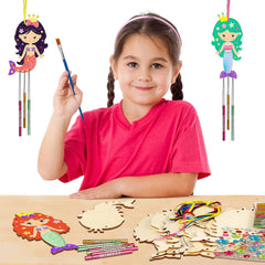 Mermaids Crafts For Kids DIY Wind Chime Kit