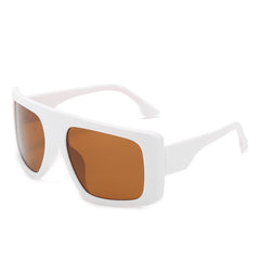 Oversized Square Frame Sunglasses UV Protection Shades For Women