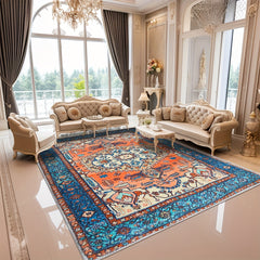 Boho Entryway Rug Small Throw Kitchen Area Rugs For Bedroom Non Slip Low Pile