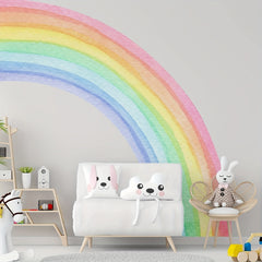 Large Rainbow Wall Sticker Bohemian Wall Decoration