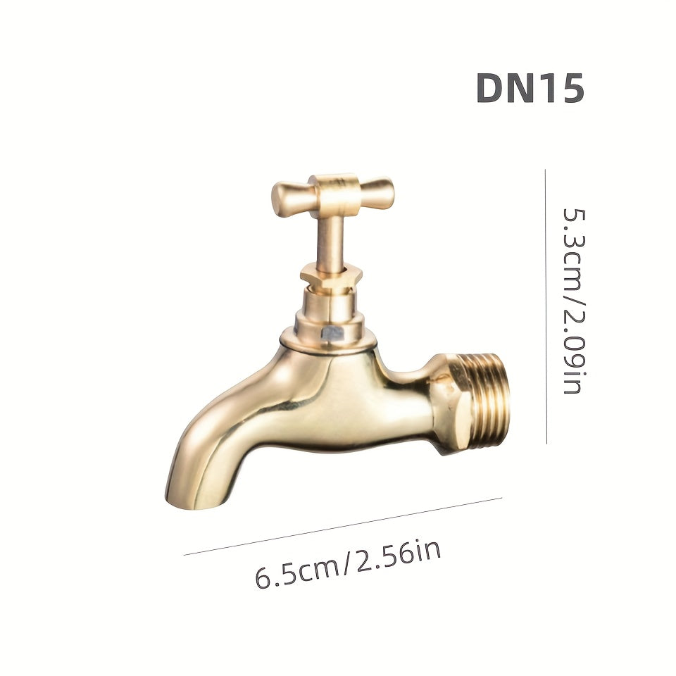 Full Brass Slow Water Faucet for Efficient Water Usage