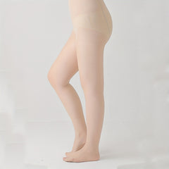 Sheer High Waist Slim Footed Pantyhose Women's Stockings