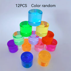 Acrylic Colorful Building Blocks Set