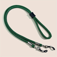 Stylish Glasses Rope with Weave Detail - Anti Slip Adjustable Chain Lanyard