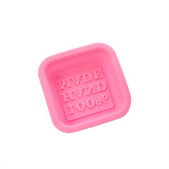 DIY Soap Silicone Mold 100 Square - Homemade Soap Craft Resin Chocolate