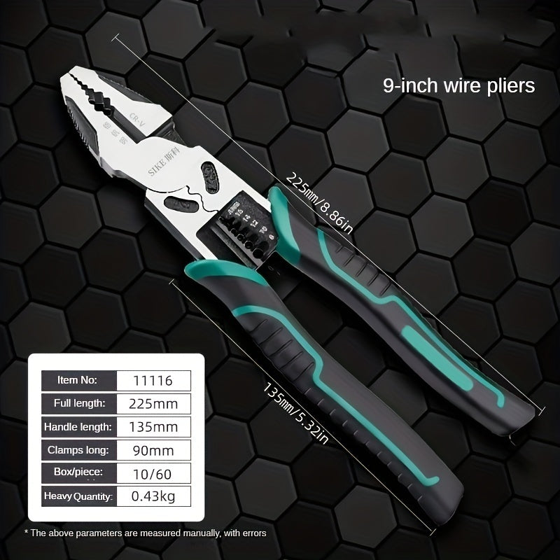 Multipurpose Pliers for Home Improvement and Marine Maintenance