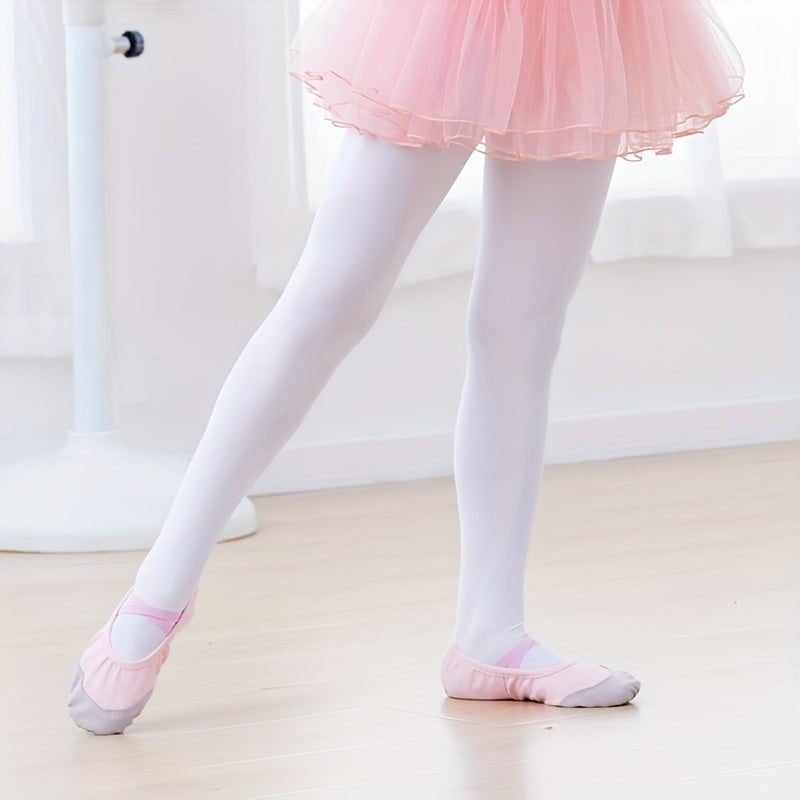 Girls Dance Pantyhose Ballet Long Socks