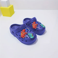 Kids Cartoon Clog with Charms Slip On Sandal Slippers