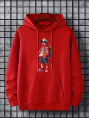 Anime Boy Hoodie Men's Pullover Winter Top