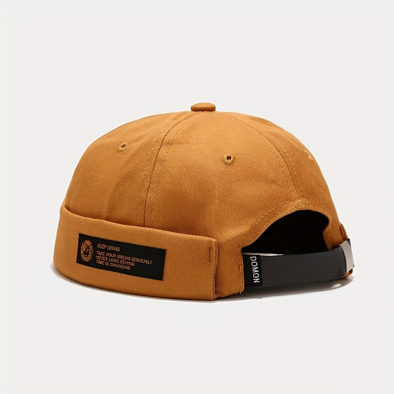 Retro Cotton Brimless Hat for Couple