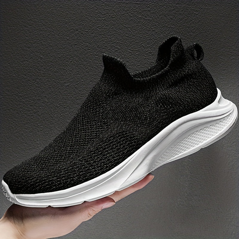 Men's No Tie Loafer Shoes Breathable Mesh Anti skid