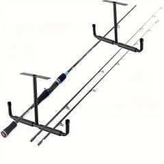 Metal Garage Storage Hook Rack Ceiling Installation Heavy Duty