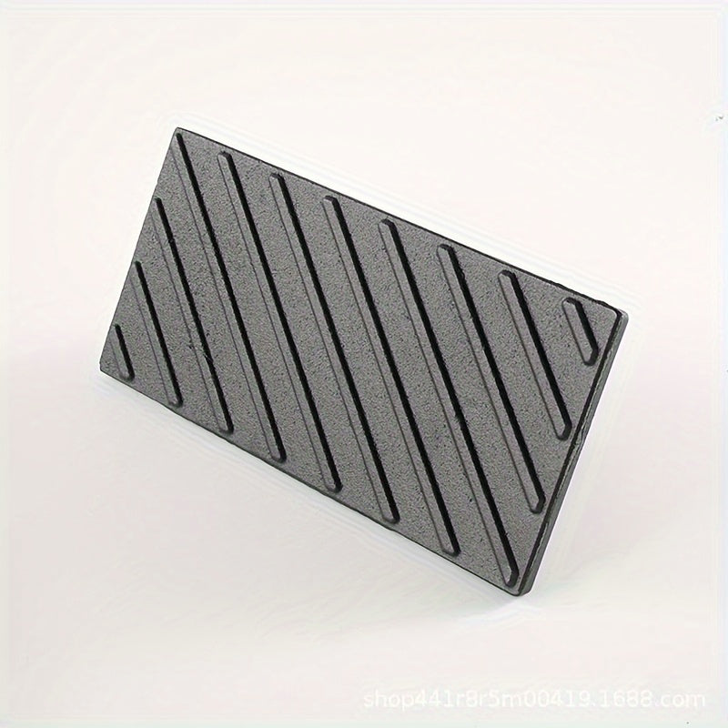 Cast Iron Grill Press with Wooden Handle