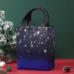6pcs Christmas Gift Bags Non-woven Christmas Packaging Bags