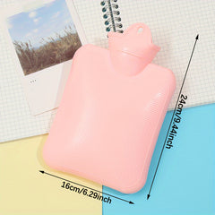Portable Water Injection Hot Water Bag Large Capacity PVC Hand Warmer