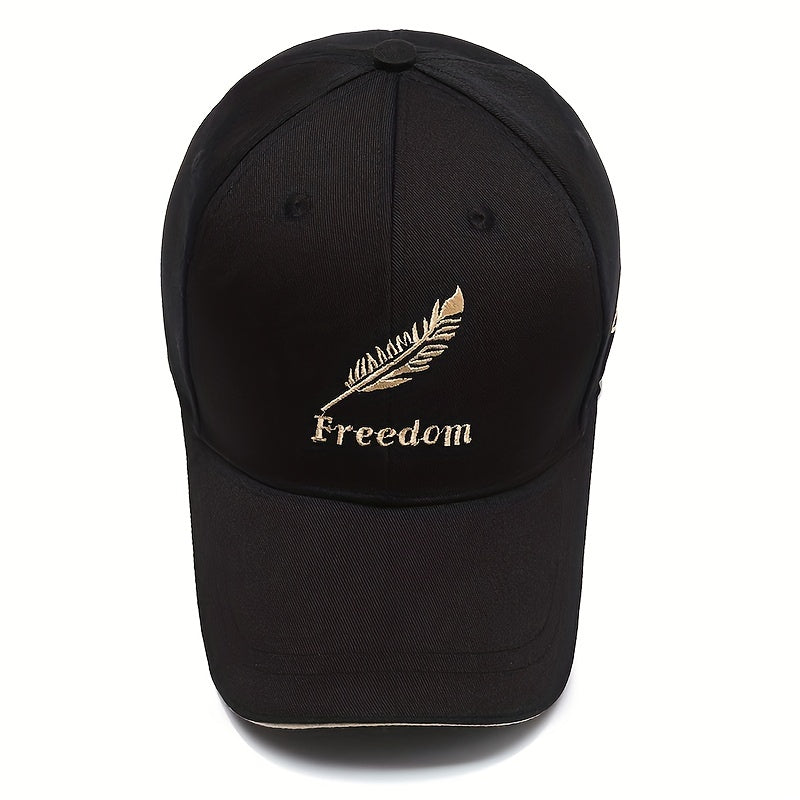 Embroidered Baseball Cap Outdoor Adjustable Summer Running Cap