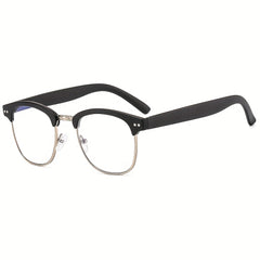 Retro Classic Reading Glasses Anti Light Glasses Men Women Accessory