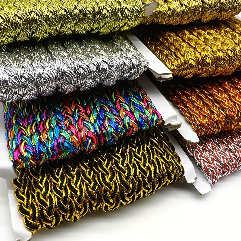 2 Yards Glittering Ribbon Trims for DIY Sewing Garments