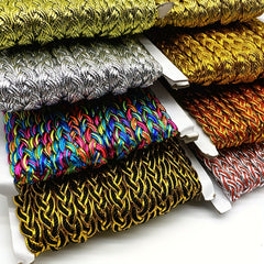 2 Yards Glittering Ribbon Trims for DIY Sewing Garments